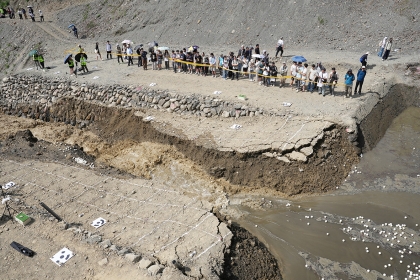 Unveiling the Mechanisms of Taiwan’s Largest Landslide Dam Breach: NCHU Conducts 1/50 Scale Model Experiment of Matai’an River Event at Huisun Forest