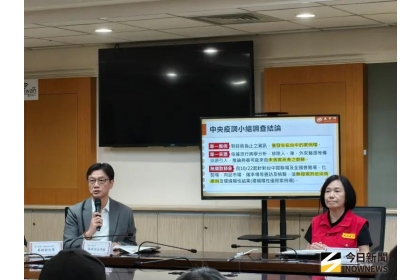 中興大學副校長張照勤認為，從豬隻死亡順序、餵食廚餘豬隻死亡率，以及使用同來源但有落實的其他養豬場並未爆發非洲豬瘟，三大證據可以推測出，未落實蒸煮的廚餘可能就是禍首。（圖／記者許若茵攝）