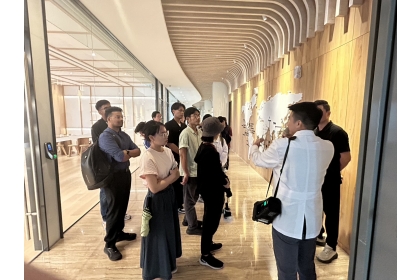 正瀚生技企業參訪參觀咖啡風味物質研究中心