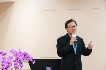 中興大學工學院-楊明德院長致詞。