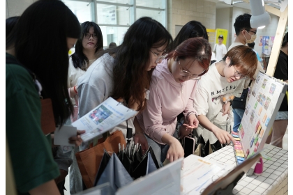 「SDGs市集」5月8日在圖書館一樓大廳熱鬧登場