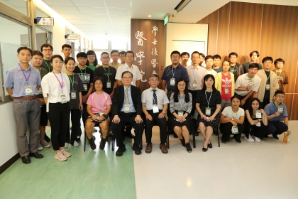 A group photo from the department of Post-Baccalaureate Medical of NCHU  in August 2022. (File photo)