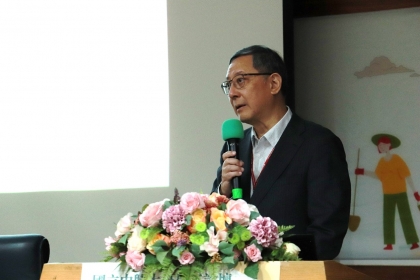 臺灣大學林達德特聘教授主講物聯網技術於智慧農業之應用